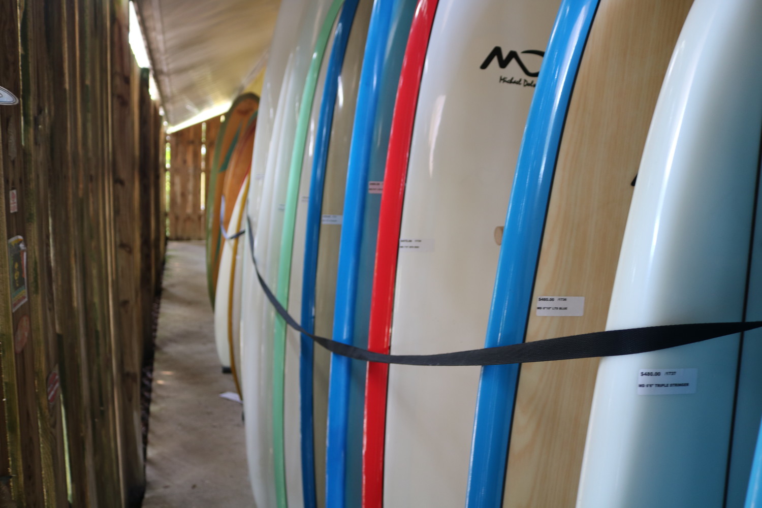 Fort George Surf Shop is home to surfboards, stand up paddleboards, kayaks and more.